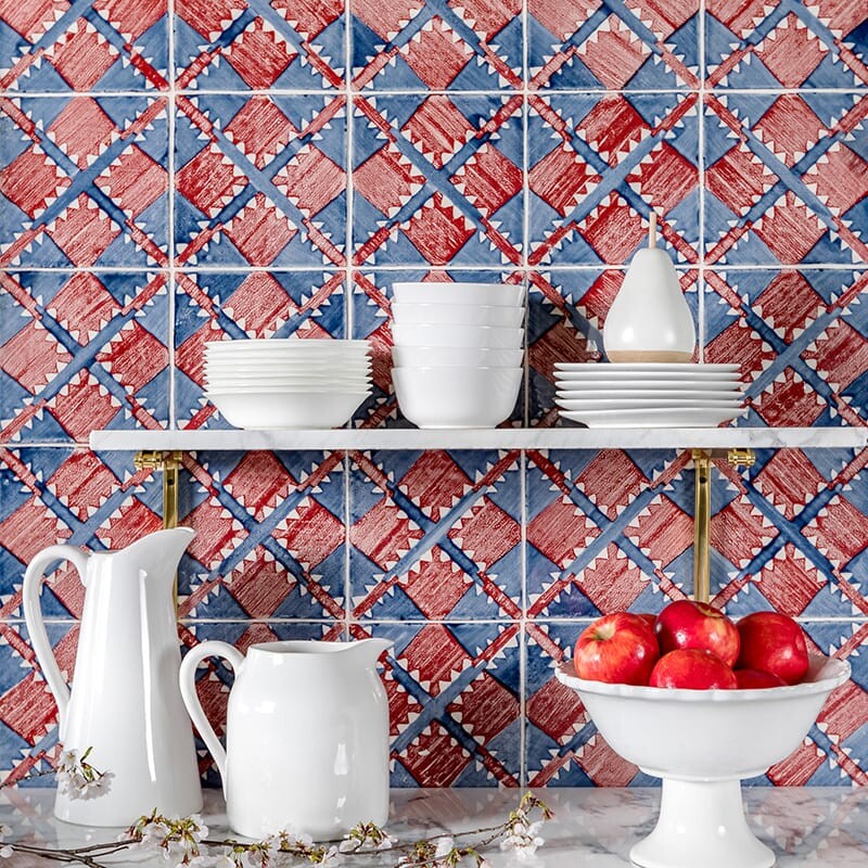 Manta Crackled Ceramic Tiles 8×8