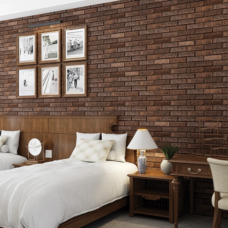 Brown Matte Subway Thin Brick Tiles 2 5/8×9 5/8