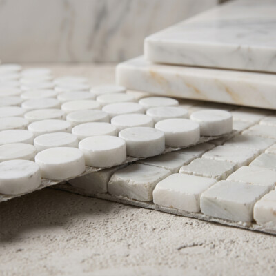 Calacatta Bella Honed Marble Collection