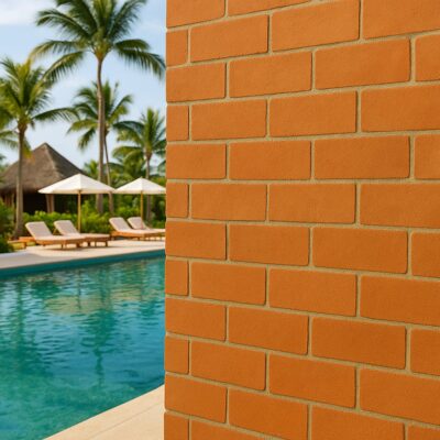 Sunrise Natural Hand Pressed Terracotta Tile 3×6 (TL91315)