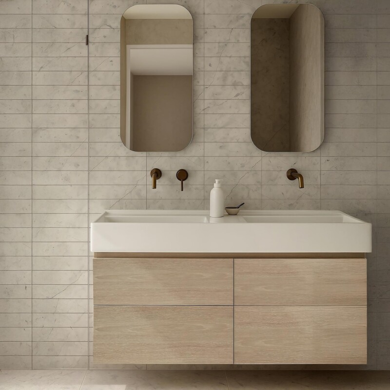 Britannia Light Honed Limestone Tiles 3×12