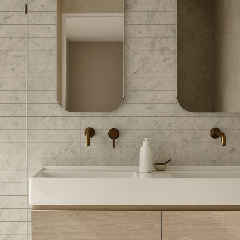 Britannia Light Honed Limestone Tiles 3×12