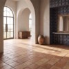 Natural Rustic Terracotta Tile 12×12