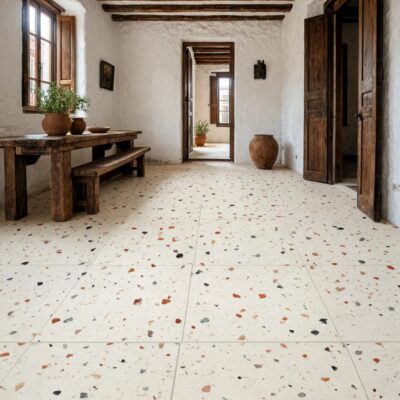 Victoria Polished Terrazzo Tiles 24×24 (TL91527)