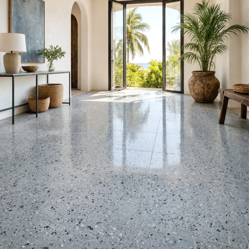 Titanic Polished Terrazzo Tiles 24×24 (TL91528)