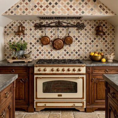 Dougga Honed Limestone Mosaics 11 5/8×11 5/8 (WBA10040)