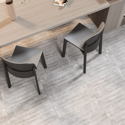 Block Grey Lappato  Fabric Look Porcelain Tile 12×24 (WIS11988)