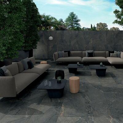 Dark Matte Porcelain Tile 12×24 (WLE00985)