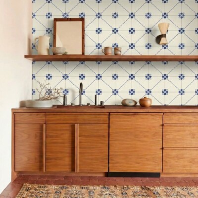 Azores Glossy Ceramic Tiles 6×6 (WLV20546) Room Scene Image