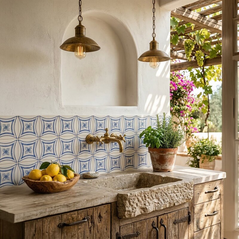 Lisboa Glossy Ceramic Tiles 6×6
