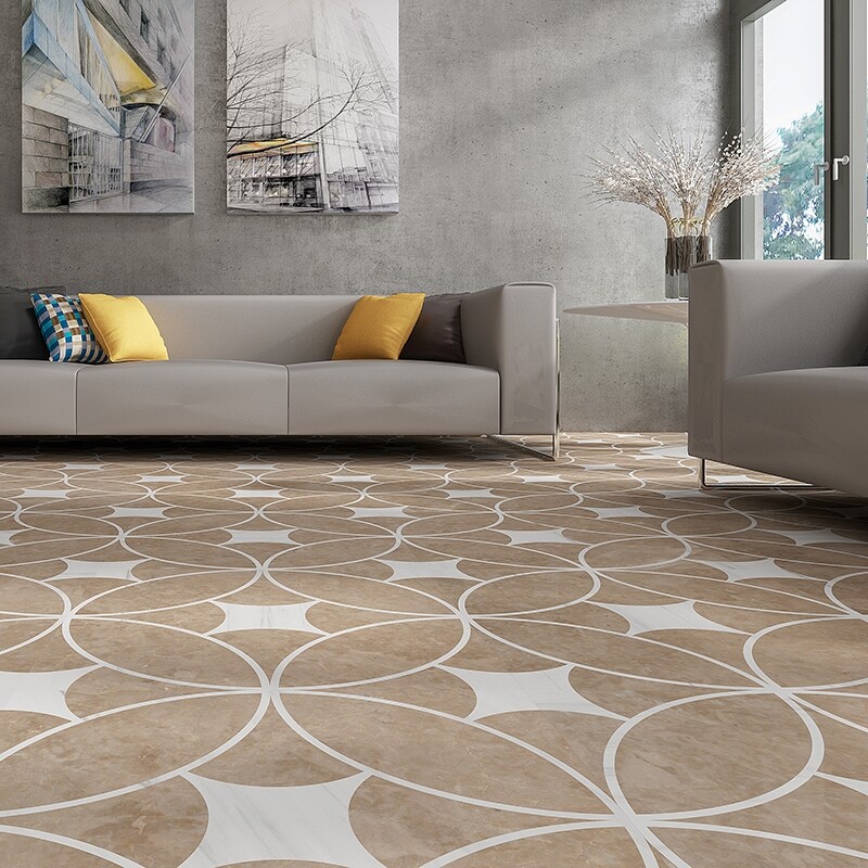 Graceful Folium Polished Marble Tiles 24×24