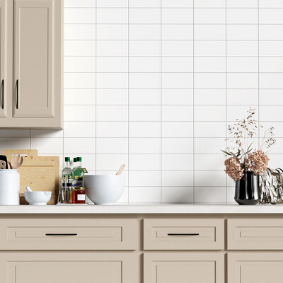 White Matte Ceramic Tile 4×8 (WQA10170)