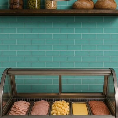 Grecianisle Matte Subway Glass Tile 3×9 (WQC10002)