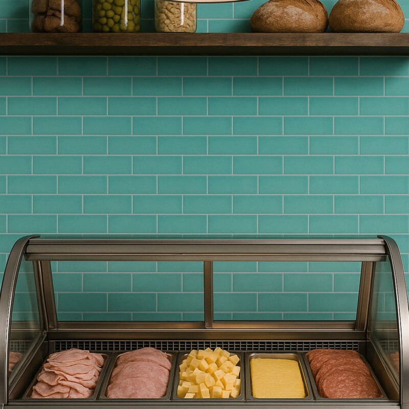 Grecianisle Matte Subway Glass Tiles 3×9