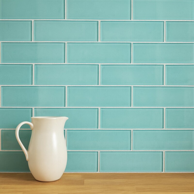 Grecianisle Matte Subway Glass Tiles 3×9