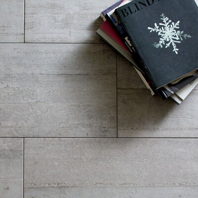 Gris Argento Glazed Wood Look Porcelain Tile 12×24 (WRO10005)