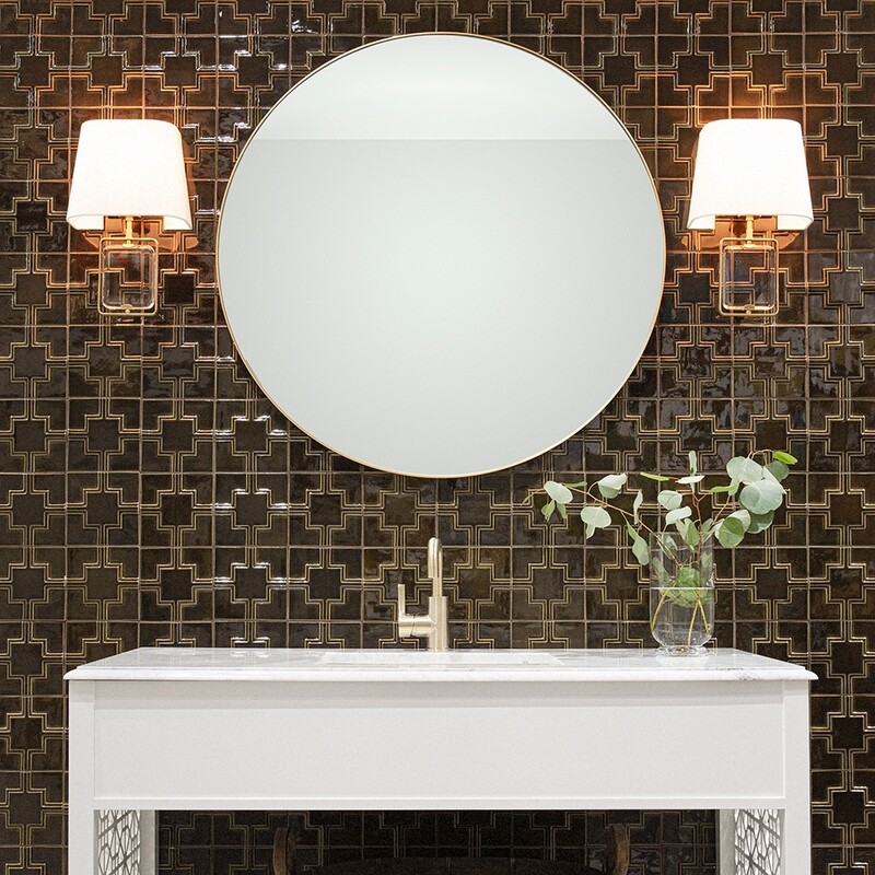 Corso Glossy Link Ceramic Accent Tiles 6×6