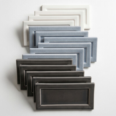 Carreaux décoratifs en céramique Vinca Crackled Eren 3×6 (WST41140) Carreaux décoratifs en céramique Tulum White Glossy Eren 3×6 (WST09202) Carreaux décoratifs en céramique Barn Glossy Eren 3×6 (DC00169) Image de la pièce
