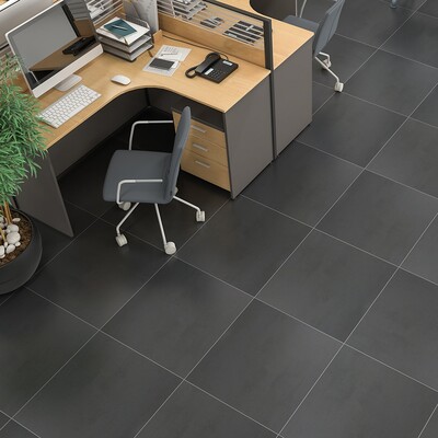 Elephant Matte Concrete Look Porcelain Tile 24×24 (WSX10045)