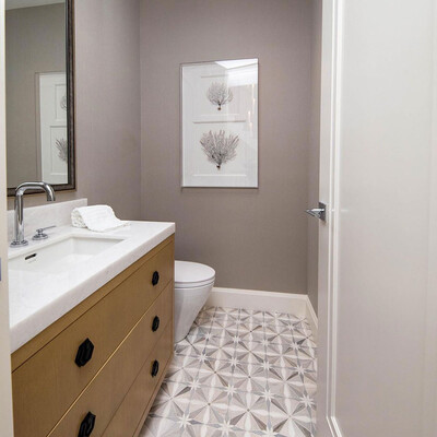 Chantham Snow White, Allure, Skyline Multi Finish Marble Waterjet Decos 8×8 (XMA01001)