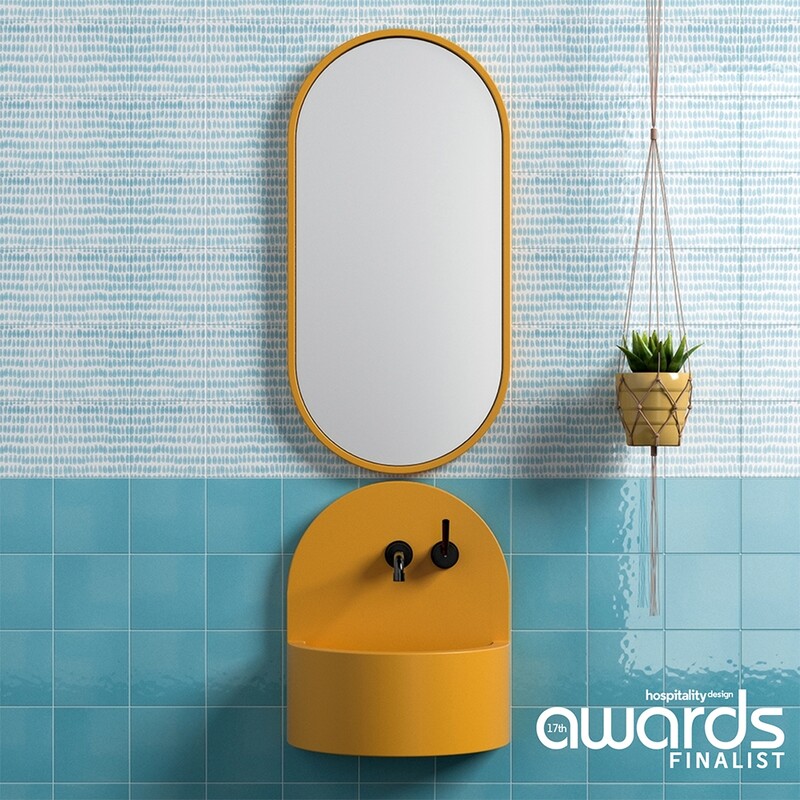 Snow White, Ocean Glossy Albert Ceramic Tiles 6×6