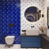 Pure White, Iris Glossy Serendipity Ceramic Tiles 6×6
