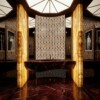 Red Bordeaux, Snow White, Honey Onyx Multi Finish Albert Marble Mosaics 11×11 3/8
