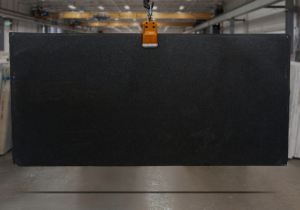 Cambrian Black Thermal Antiqued Granite Slab 17487-2-1