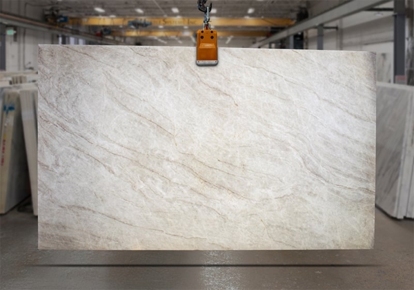 Taj Mahal Leather Quartz Slab 48483-1-7