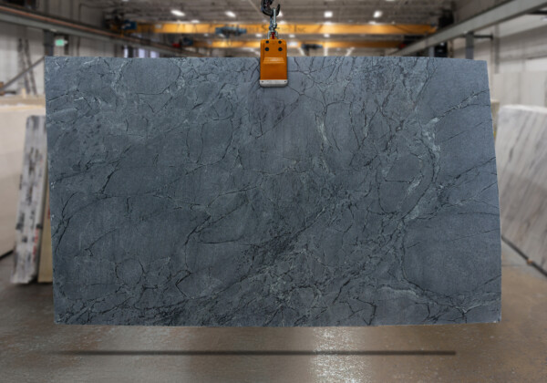 Grey Smoke Honed Soapstone Slab 32127-1-21