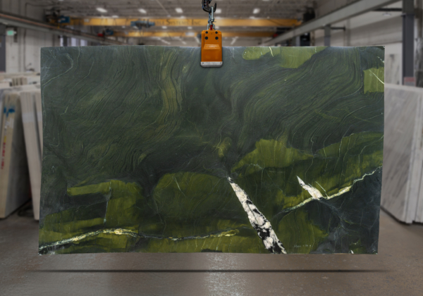Malachite Green Leather Quartzite Slab 50280-1-8