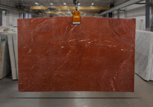 Royal Red Velvet Polished Quartzite Slab 52395-1-12