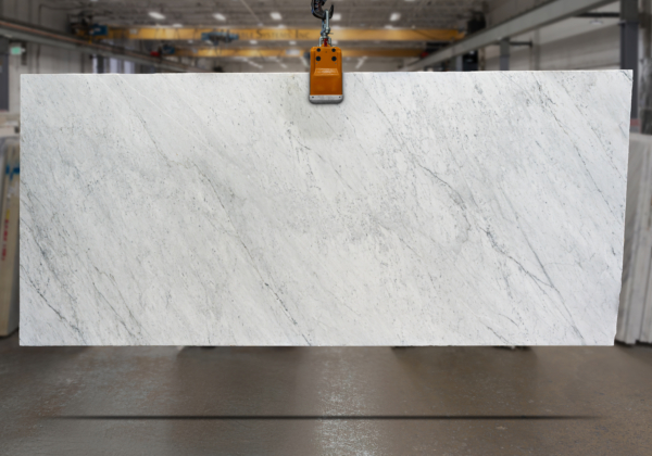 White Carrara Supreme Multi Finish Marble Slab 52181-2-2