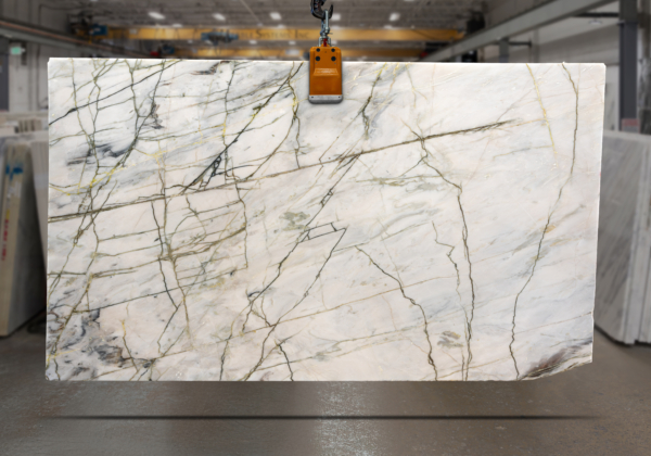 Verde Statuary Polished Marble Slab 52179-1-8