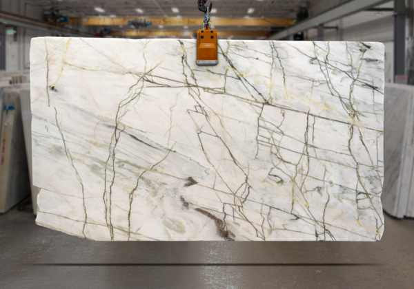 Verde Statuary Polished Marble Slab 52179-2-6