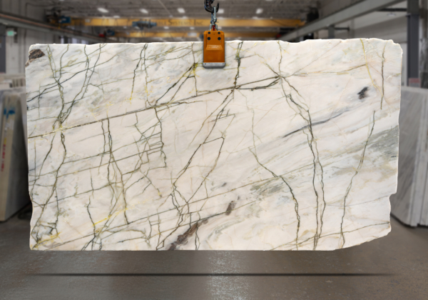 Verde Statuary Polished Marble Slab 52179-3-1