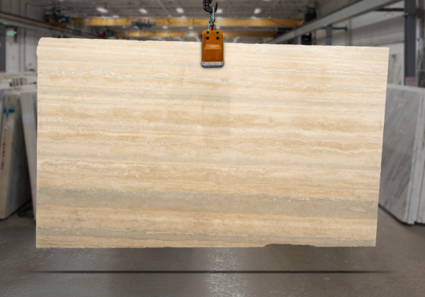 Travertino Silver Honed Travertine Slab 52022-1-10