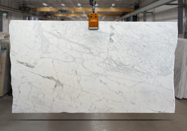 Calacatta Caldia Supreme Honed Marble Slab 53083-2-3