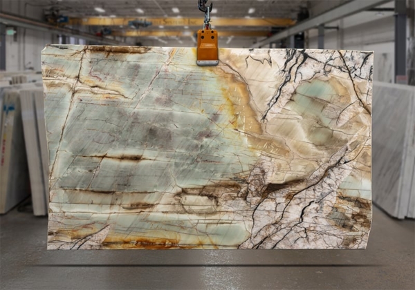 Emanuelle Quartzite Polished Quartzite Slab 52179-1-5
