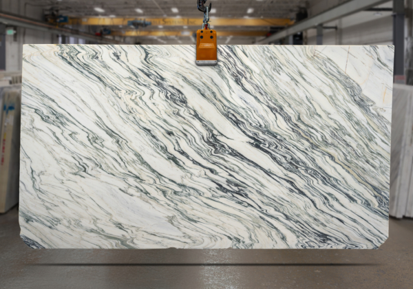 Calacatta Ondulato Honed Marble Slab 52181-1-18