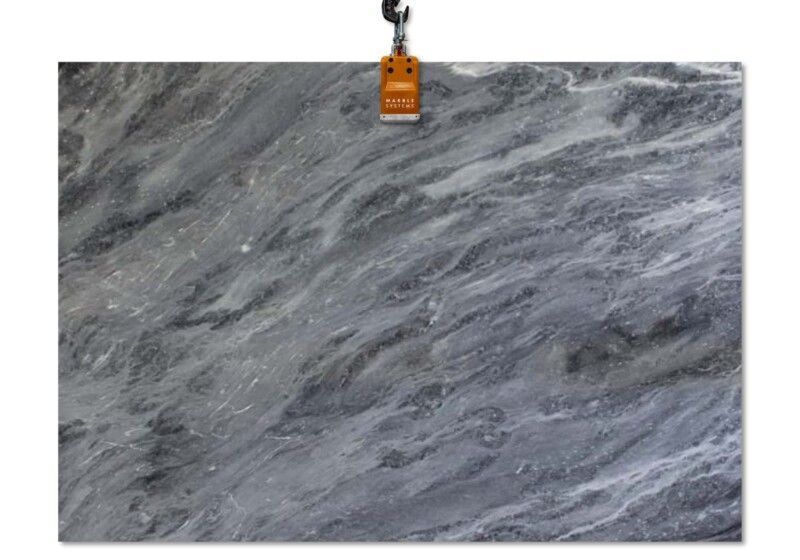 New Blue De Savoie Polished Marble Slab Random