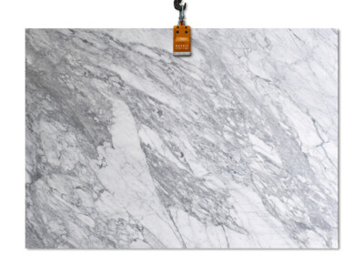 Bianco Gioia Polished Marble Slab Random
