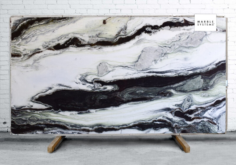 Orca Polished Marble Slab Random 1 1/4 Image