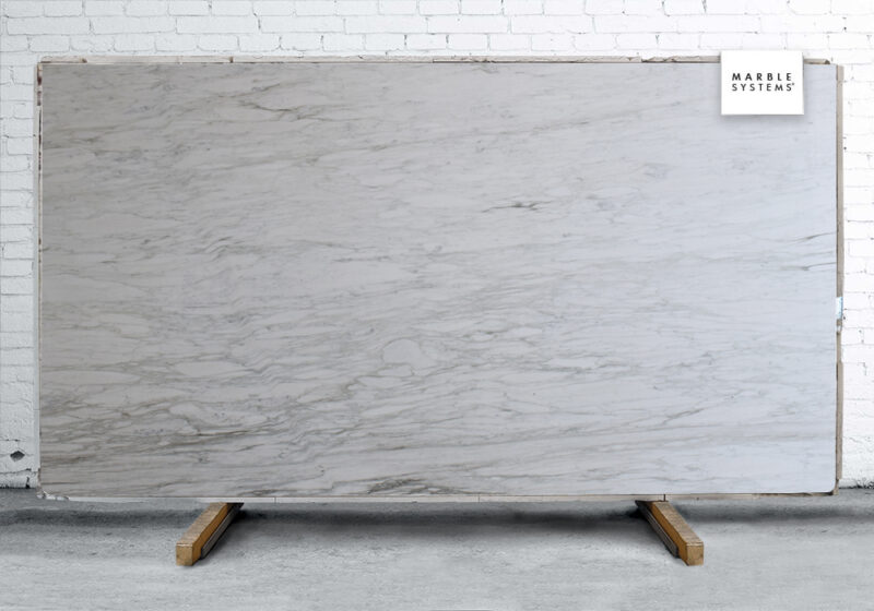 Calacatta Caldia Supreme Polished Marble Slab Random 3/4 Image