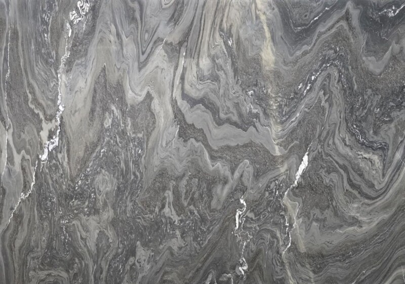 Cippollino Blue Polished Marble Slab Random