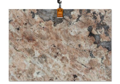 Rosette Crystal Polished Quartzite Slab Random