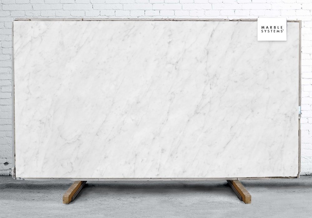 BLANCO CARRARA BC02R HONED SINTERED STONE SLAB WNE10014