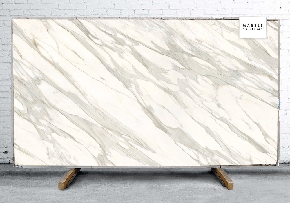 CALACATTA GOLD CG01 HONED SINTERED STONE SLAB WNE10024