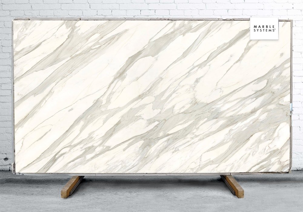 CALACATTA GOLD CG01R POLISHED SINTERED STONE SLAB WNE10061