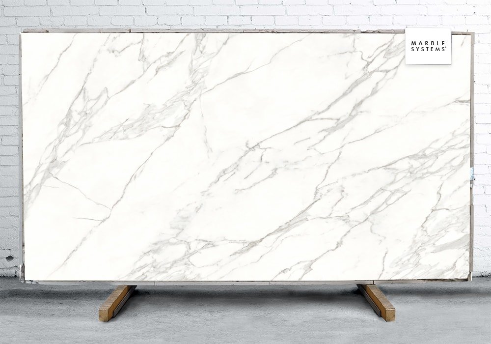 CALACATTA C01R ULTRA SOFT SINTERED STONE SLAB WNE10189